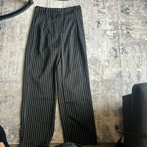 Dress pants pin striped